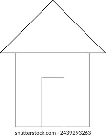 icono de la casa. Elemento del icono de creación