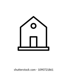 house icon. Element of building icon for mobile concept and web apps. Detailed house icon can be used for web and mobile on white background