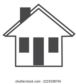 house icon. Element of building icon for mobile concept and web apps. Detailed house icon can be used for web and mobile. Premium icon on white background