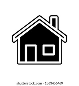 house icon. Element of Buildings for mobile concept and web apps icon. Glyph, flat icon for website design and development, app development