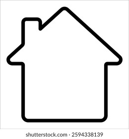 House Icon Element For Design