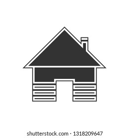 House icon. Element of navigation for mobile concept and web apps icon. Glyph, flat icon for website design and development, app development