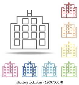 house icon. Elements of Building Landmarks in multi color style icons. Simple icon for websites, web design, mobile app, info graphics