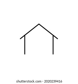 House-Symbol, eps10-Format