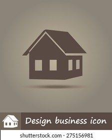 house icon eps10 vector eps jpg path flat app web art ai