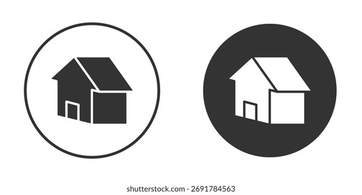 House icon. filled flat sign for mobile concept. Vector graphics