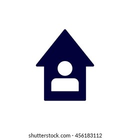 House Icon, flat design style
