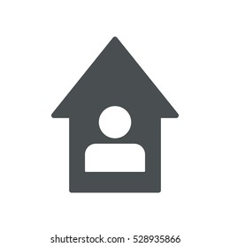 House Icon, flat design style