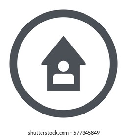 House Icon, flat design style
