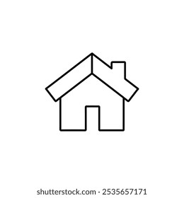 house icon Flat logo isolated symbol