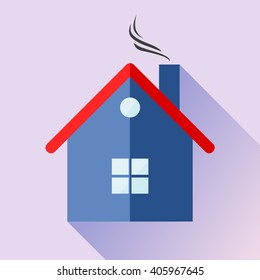 House icon. Flat style
