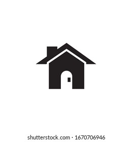 Glypy-Stil des Hauses, Vektorillustration