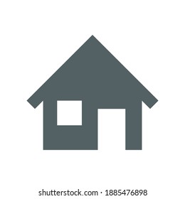 Icono de la casa para proyectos de diseño gráfico