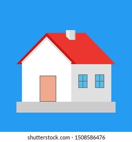 House icon. Graphic template. Vector illustration