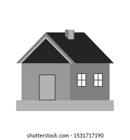 House icon. Graphic template. Vector illustration