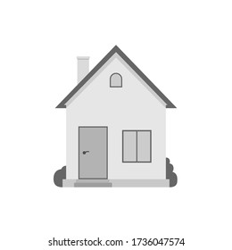 House icon. Graphic template. Vector illustration