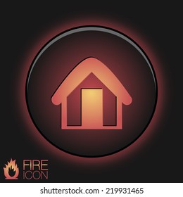 House icon. Home sign