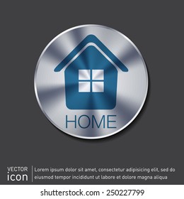 House icon. Home sign