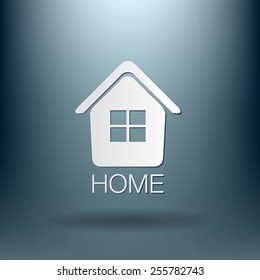 House icon. Home sign