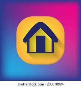 House icon. Home sign