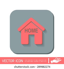 House icon. Home sign