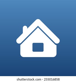 House icon home symbol vector element web