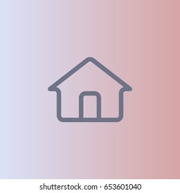 House icon. Home vector