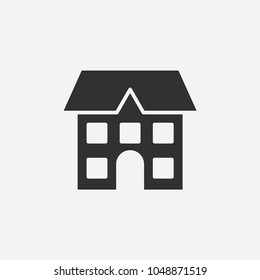 House icon illustration isolated vector sign symbol