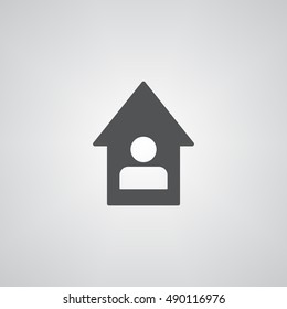 House icon illustration isolated vector sign symbol