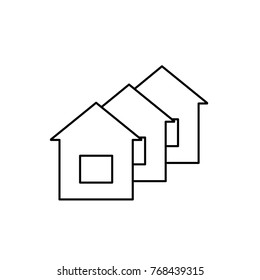 house icon illustration isolated vector sign symbol