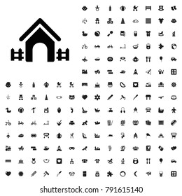 House icon illustration isolated vector sign symbol. baby icons vector set.