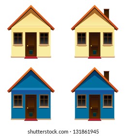 House icon or illustration set vector