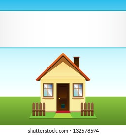 House icon or illustration in vector