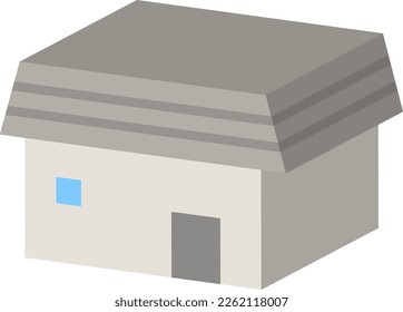 House icon isolated vector illustration.