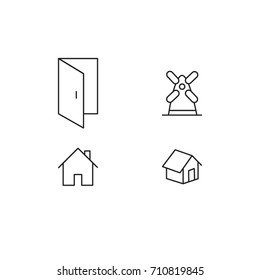 House Icon Line