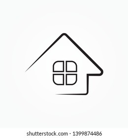 house icon. house line icon , vector symbol