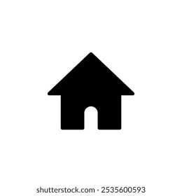 House icon logo design. Home sign and symbol