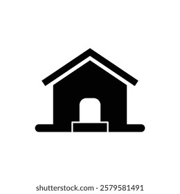 House icon logo design template isolated illustration