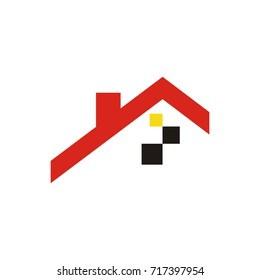 House Icon logo design template vector