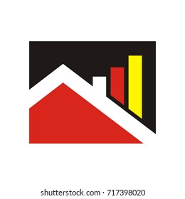 House Icon logo design template vector