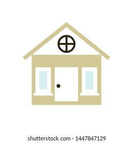 house icon. Logo element illustration. house design. colored collection. house concept. Can be used in web and mobile