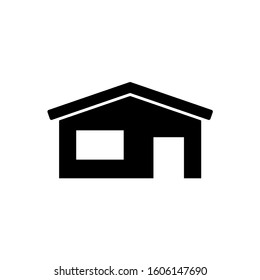 House icon, logo isolated on white background