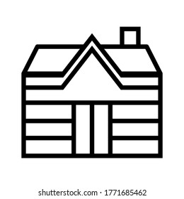 house icon or logo isolated sign symbol vector illustration - high quality black style vector icons
