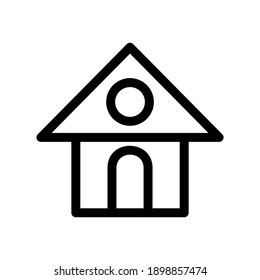 house icon or logo isolated sign symbol vector illustration - high quality black style vector icons
