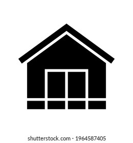 house icon or logo isolated sign symbol vector illustration - high quality black style vector icons
