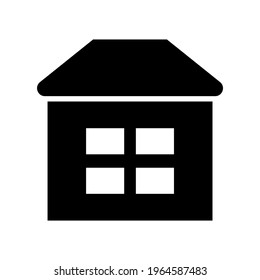 house icon or logo isolated sign symbol vector illustration - high quality black style vector icons
