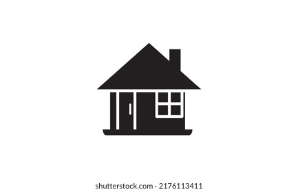 House icon or logo isolated sign symbol vector illustration - Collection of high quality black style vector icons