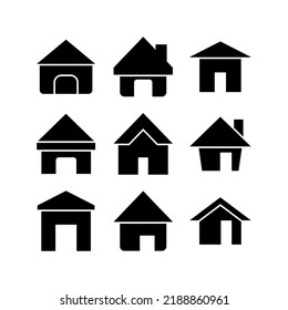 house icon or logo isolated sign symbol vector illustration - Collection of high quality black style vector icons
