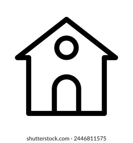 house icon or logo isolated sign symbol vector illustration - high quality black style vector icons
