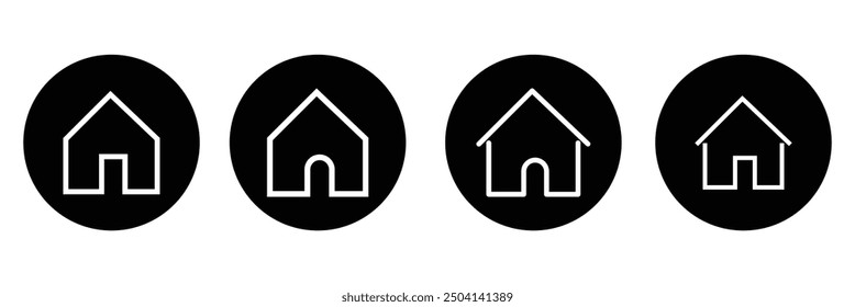 house icon or logo isolated sign symbol vector illustration. vector design eps 10